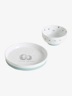 Set Vaisselle En Céramique Et Silicone HANOÏ Hérissons - Vertbaudet -Produits Pour Bébé set vaisselle en ceramique et silicone hanoi 5