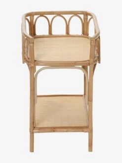 Table à Langer Poupon En Rotin Beige - Vertbaudet -Produits Pour Bébé table a langer poupon en rotin 3