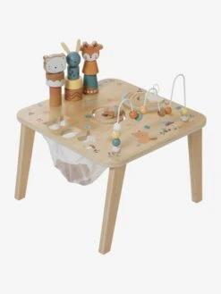 Table D'activités Les Amis De La Forêt En Bois FSC® Vert - Vertbaudet -Produits Pour Bébé table dactivites les amis de la foret en bois fsc 5