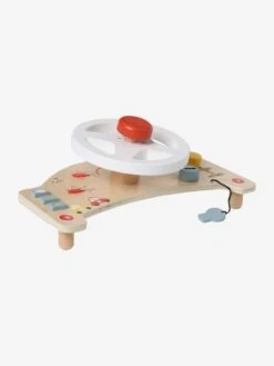 Tablette Volant De Voiture En Bois FSC® Beige - Vertbaudet -Produits Pour Bébé tablette volant de voiture en bois fsc 2