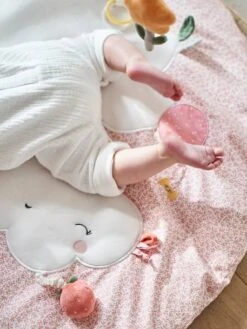 Tapis D'éveil Avec Arches VOYAGE AU PAYS ROSE Rose - Vertbaudet -Produits Pour Bébé tapis deveil avec arches voyage au pays rose 2