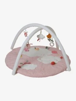 Tapis D'éveil Avec Arches VOYAGE AU PAYS ROSE Rose - Vertbaudet -Produits Pour Bébé tapis deveil avec arches voyage au pays rose 4