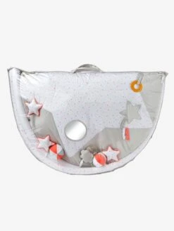 Tapis D'éveil Pluie D'étoiles Blanc Imprimé - Vertbaudet -Produits Pour Bébé tapis deveil pluie detoiles 4