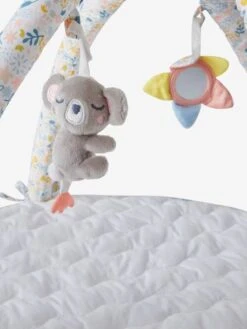 Tapis D'éveil Pour Poupon En Gaze De Coton Rose - Vertbaudet -Produits Pour Bébé tapis deveil pour poupon en gaze de coton 3