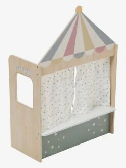 Théâtre à Poser En Bois FSC® Gris - Vertbaudet -Produits Pour Bébé theatre a poser en bois fsc 2