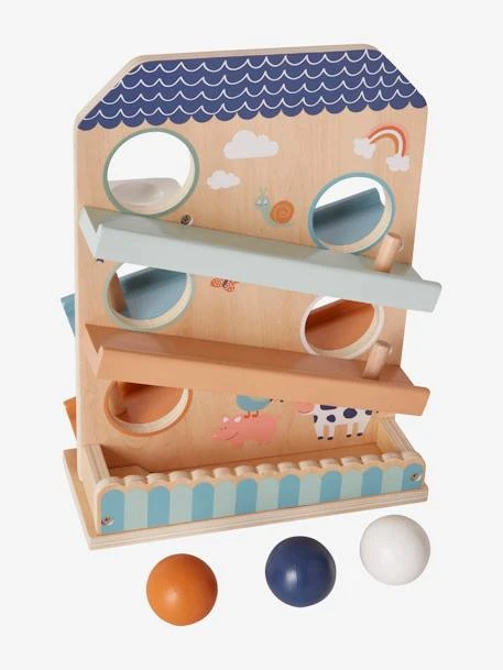 Toboggan à Balles En Bois FSC® Multicolore - Vertbaudet 7 Toboggan à Balles En Bois FSC® Multicolore - Vertbaudet – Image 5