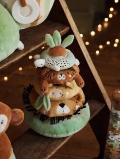 Tour à Empiler En Tissu TANZANIE Multicolore - Vertbaudet -Produits Pour Bébé tour a empiler en tissu tanzanie 3