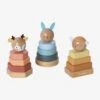 Trio De Tours à Empiler En Bois FSC® Bois - Vertbaudet -Produits Pour Bébé trio de tours a empiler en bois fsc