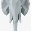 Trophée Mural éléphant Lumineux Gris - Vertbaudet -Produits Pour Bébé trophee mural elephant lumineux