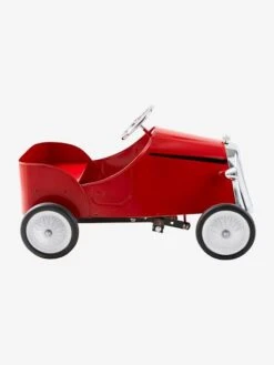 Voiture Porteur à Pédales En Métal Rouge - Vertbaudet -Produits Pour Bébé voiture porteur a pedales en metal 3